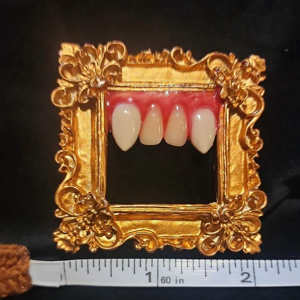 Teeth Pin- handmade Original - Picture 1 of 6